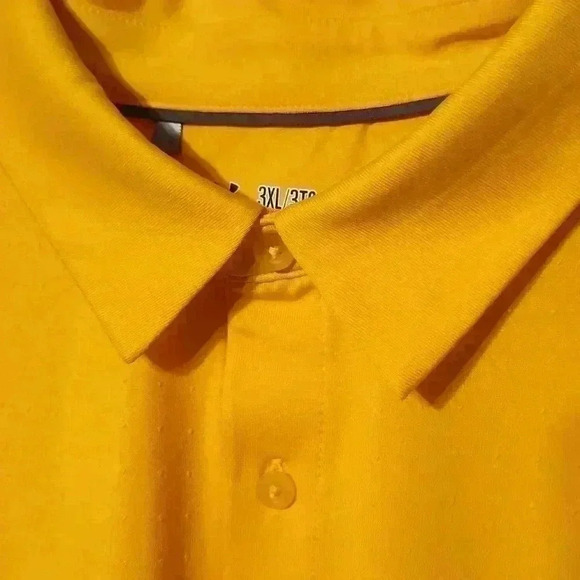 Under armour mens golf shirt yellow size xxl - Picture 2 of 8